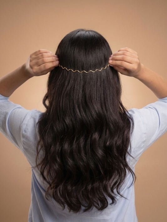 Ishhaara Wavy Hair Crown Band